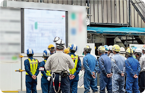 朝礼での活用事例